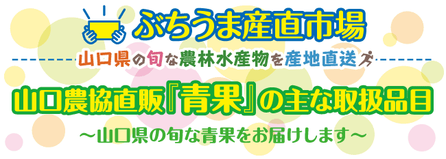 ぶちうま産直市場「青果」の主な取扱品目